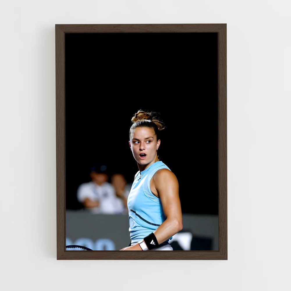 Poster Maria de sakkari – affiche Tennis (vue 5)